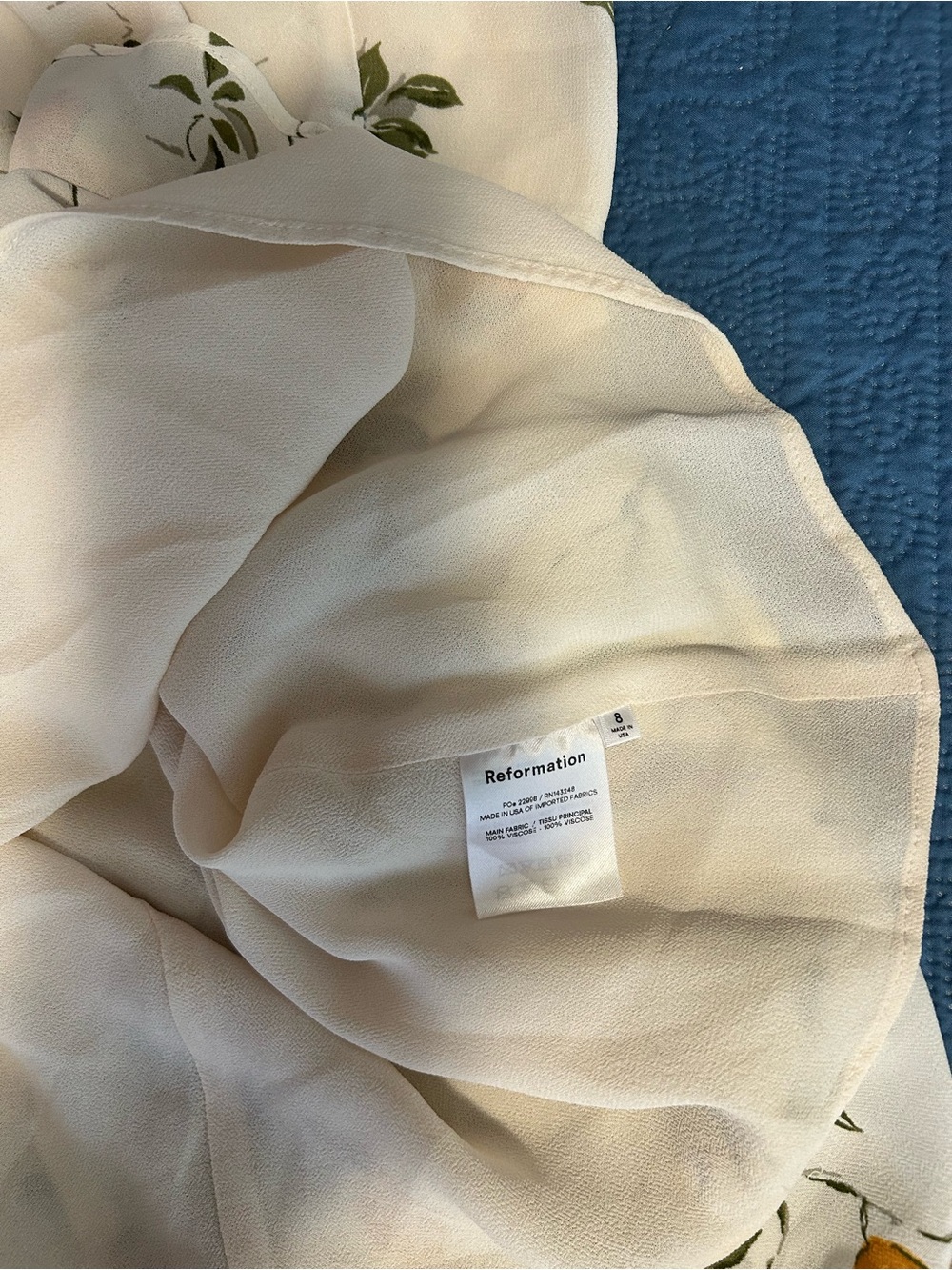 Reformation Christine Citron Mini Dress with Lemon Print - Picture 9 of 13